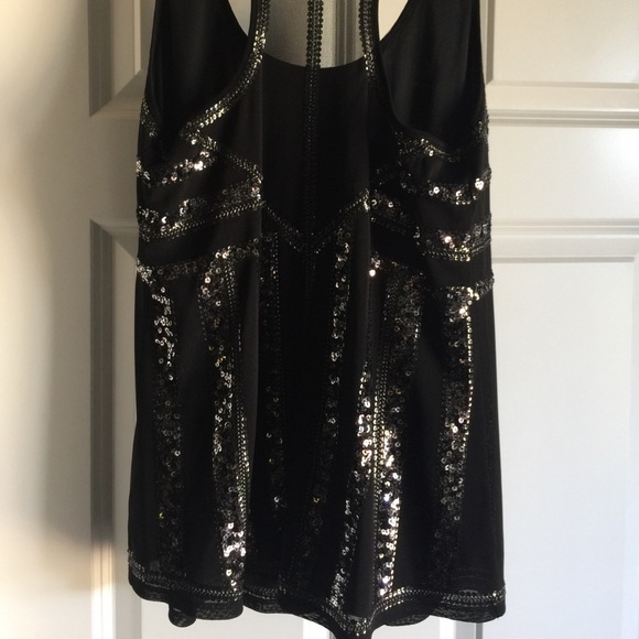 Sequin Racerback top - Picture 2 of 3